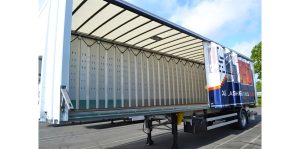 Openbox Libner en position ouverte montrant l'intérieur de la carrosserie PLSC